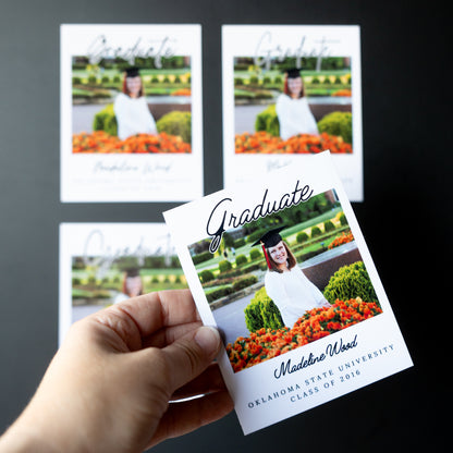 3.25" x 4" Tricia Marigold Custom Graduation Photo Magnets