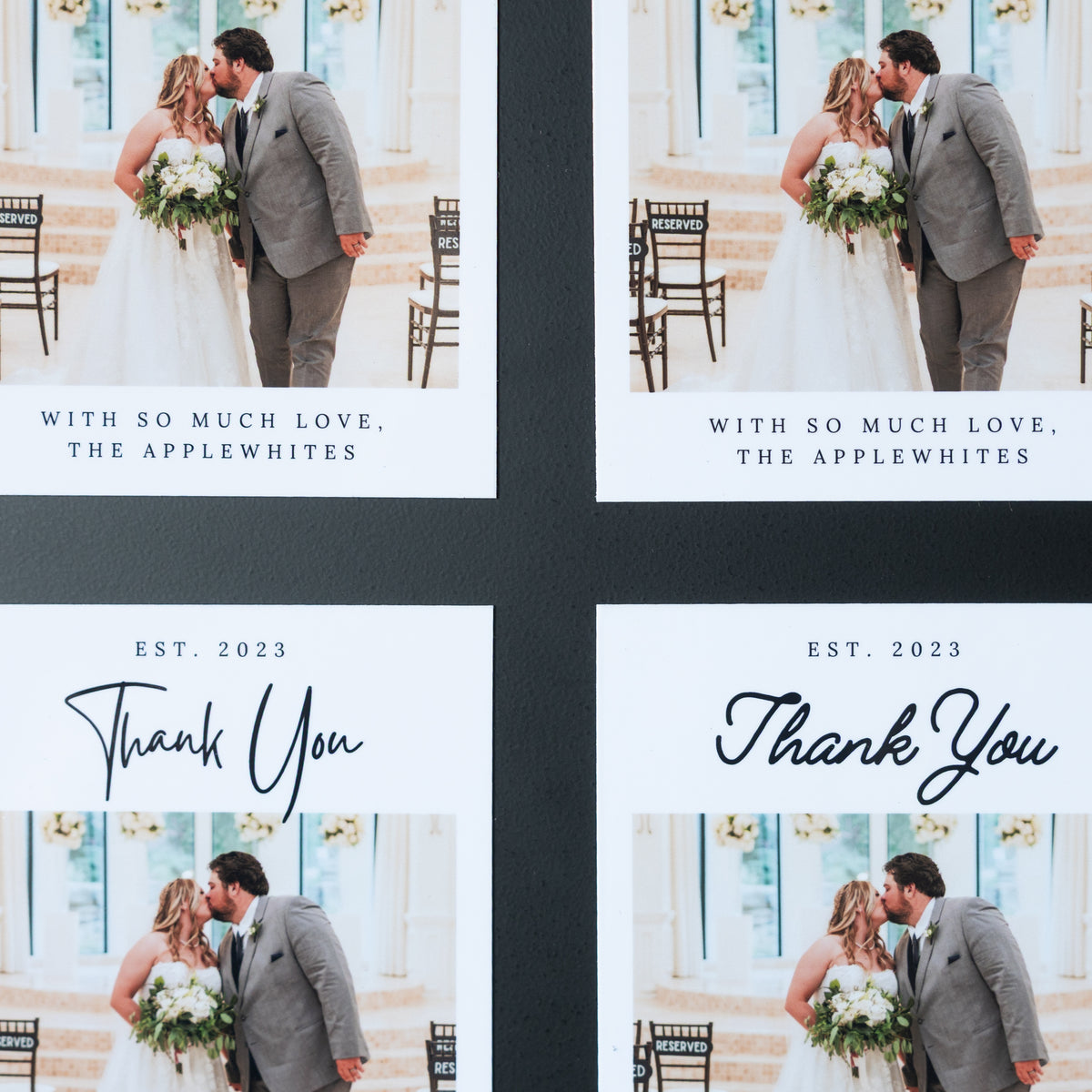 3.25" x 4" Dorothy Rose Custom Thank You Photo Magnets