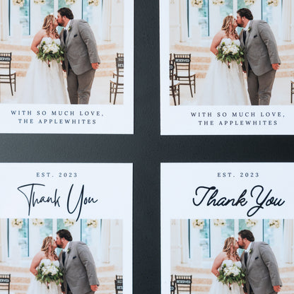 3.25" x 4" Dorothy Marigold Custom Thank You Photo Magnets