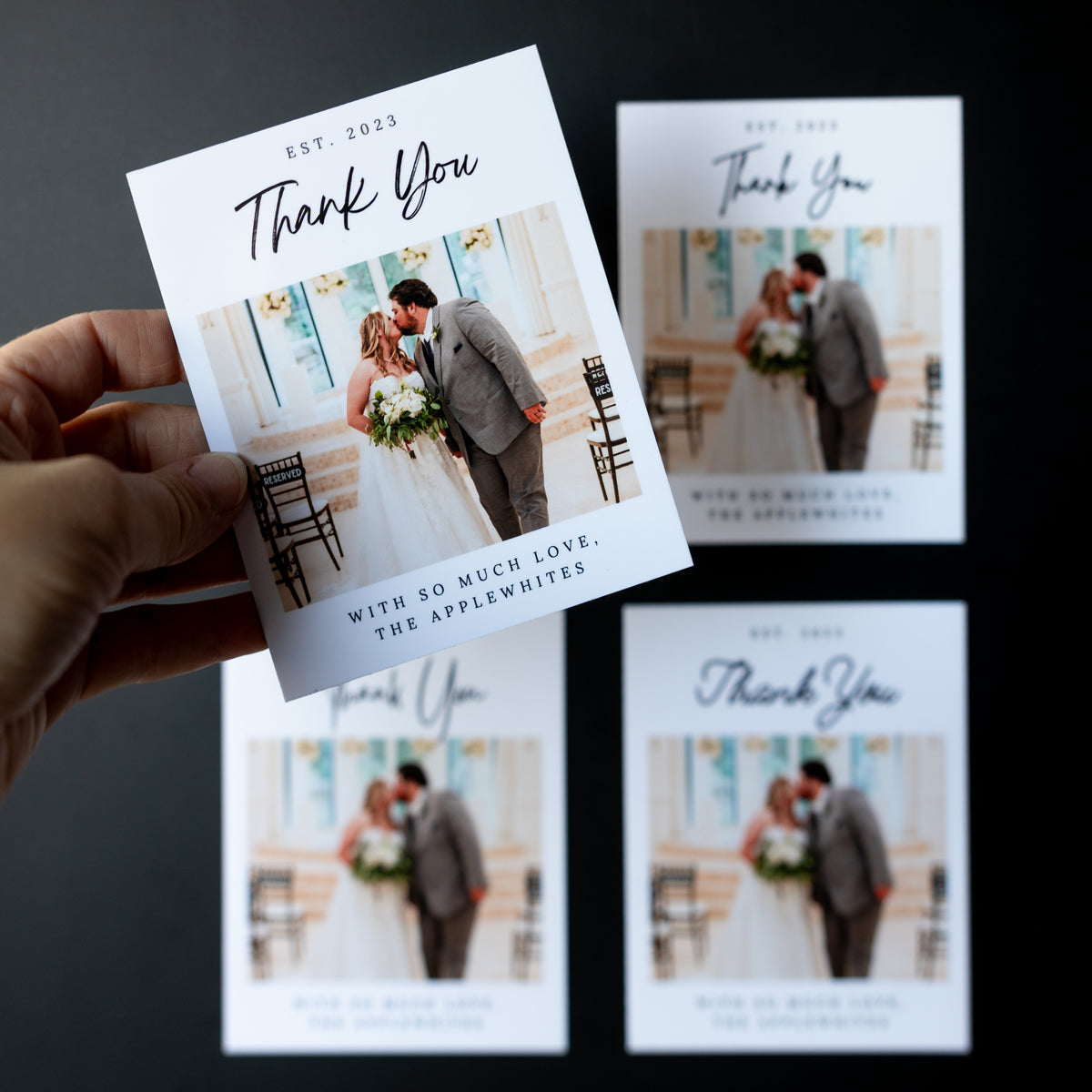 4" x 5" Dorothy Rose Custom Thank You Photo Magnets
