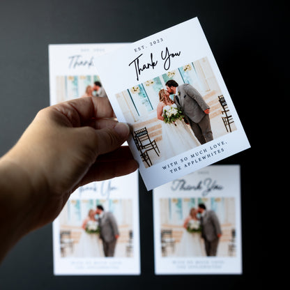 4" x 5" Dorothy Hydrangea Custom Thank You Photo Magnets