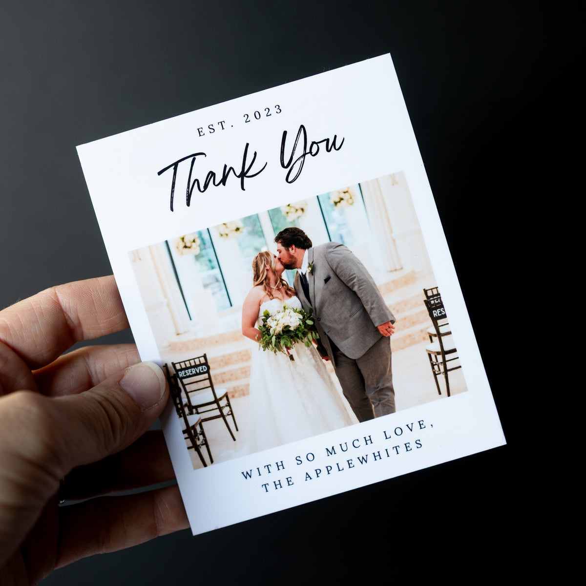 4" x 5" Dorothy Rose Custom Thank You Photo Magnets