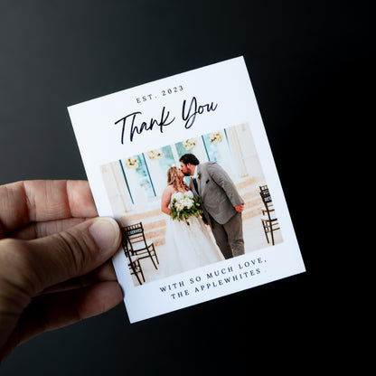 3.25" x 4" Dorothy Rose Custom Thank You Photo Magnets