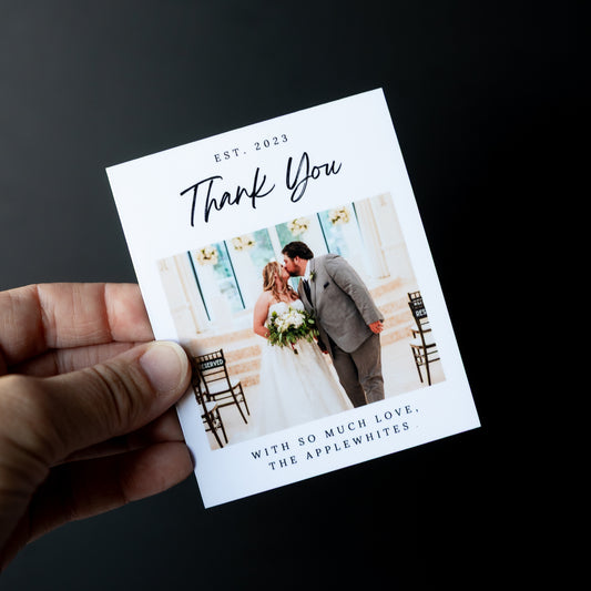 3.25" x 4" Dorothy Rose Custom Thank You Photo Magnets