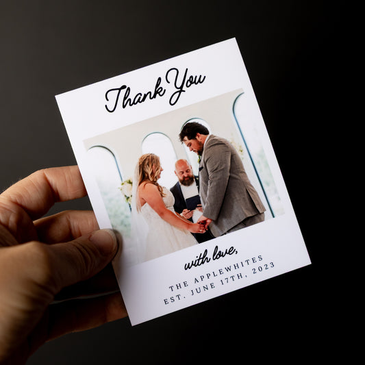 4" x 5" Jo Ann Marigold Custom Thank You Photo Magnets