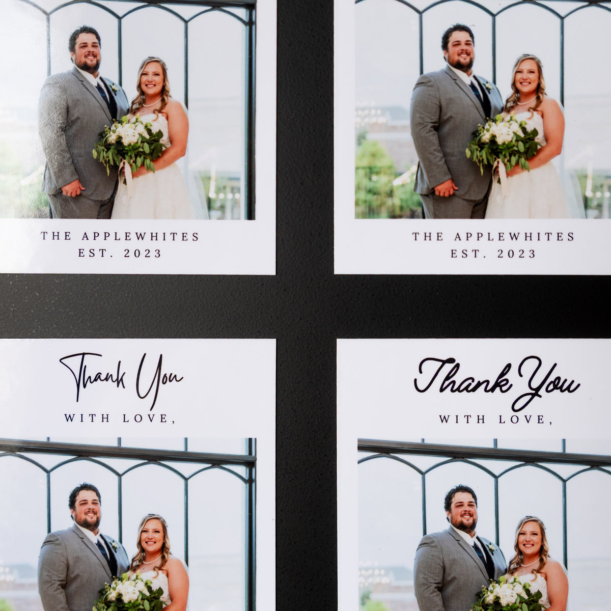 4" x 5" Naida Rose Custom Thank You Photo Magnets