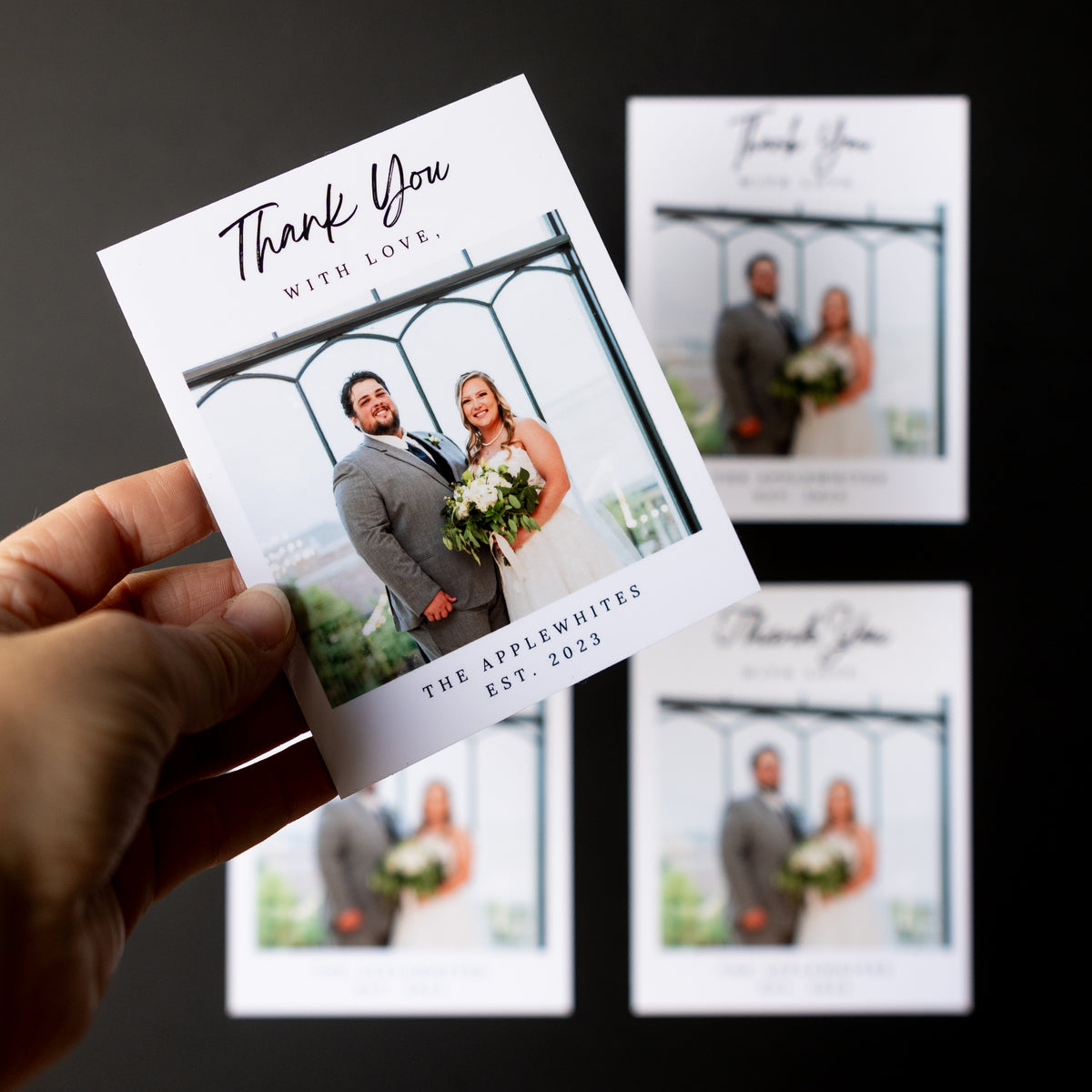 4" x 5" Naida Rose Custom Thank You Photo Magnets