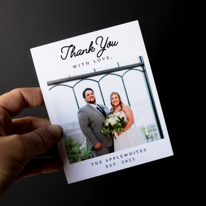 4" x 5" Naida Marigold Custom Thank You Photo Magnets