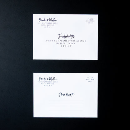 Hydrangea Envelopes