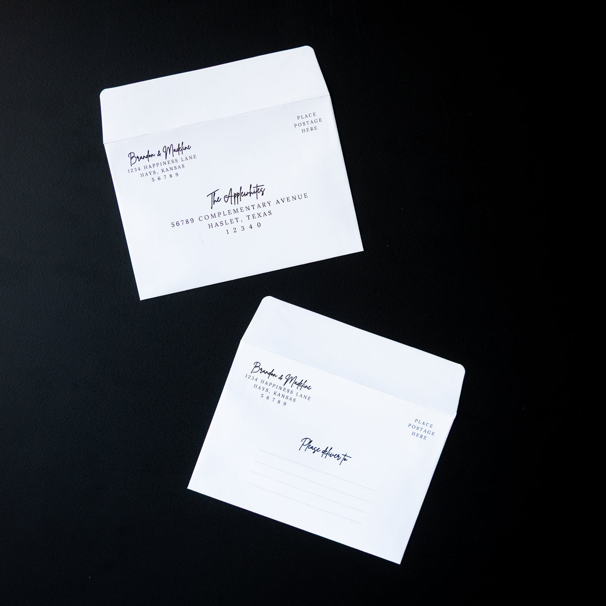 Hydrangea Envelopes